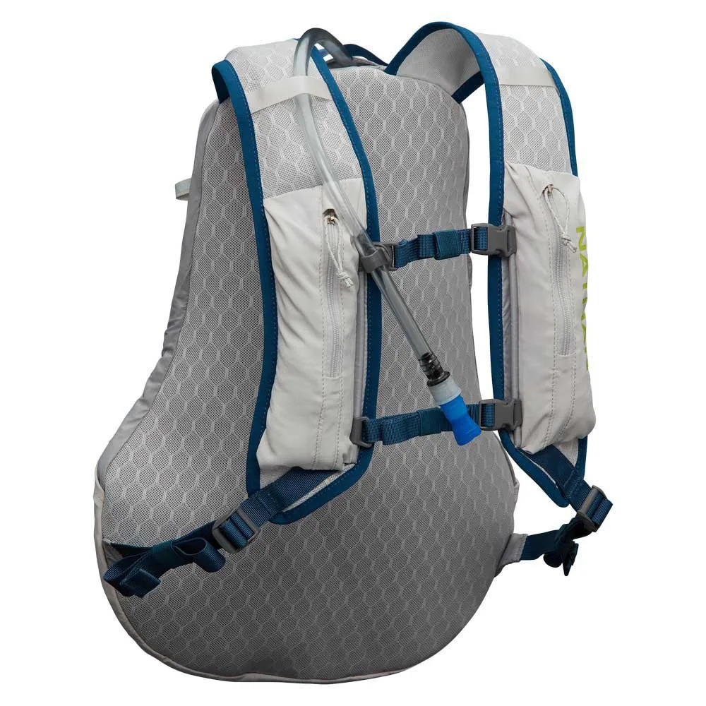 Nathan Crossover Pack 5l Hydreringsvest, Vapor grey / finish lime, One Size Nathan Crossover Pack 5l Hydreringsvest, Vapor grey / finish lime, One Size