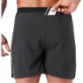Nathan Front Runner 5´´ 3.0 2-i-1 Shorts male, Black