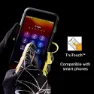 Nathan Hypernight Reflective Hansker, Black / vib. yellow
