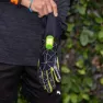 Nathan Hypernight Reflective Hansker, Black / vib. yellow