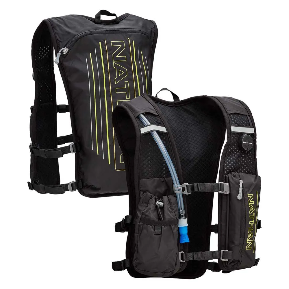 Nathan Laser Light 3l Lommelykt, Black / high vis yellow, One Size Nathan Laser Light 3l Lommelykt, Black / high vis yellow, One Size