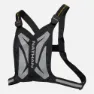 Nathan Laserlysnettvestlommelykt, Black / high vis yellow, One Size