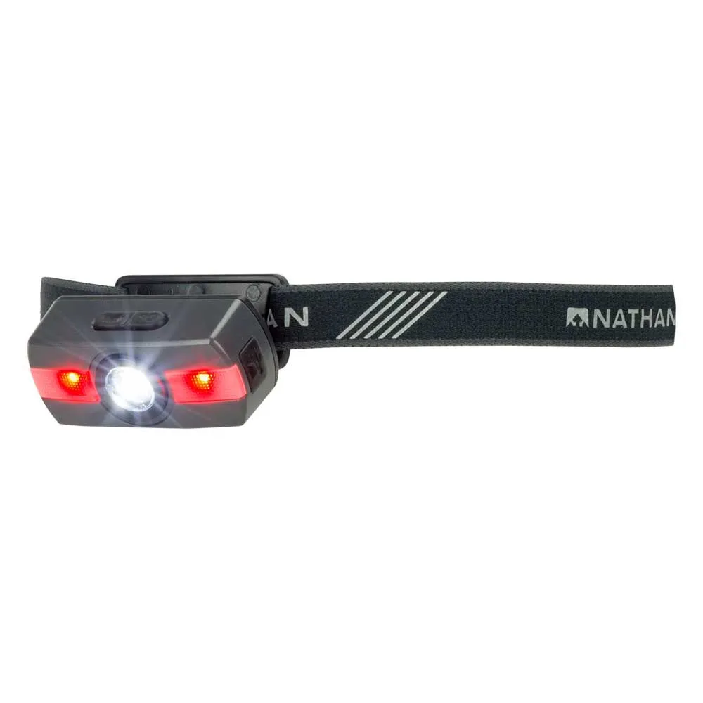 Nathan Neutron Fire Rx 2.0 Lommelykt, Charcoal, One Size Nathan Neutron Fire Rx 2.0 Lommelykt, Charcoal, One Size
