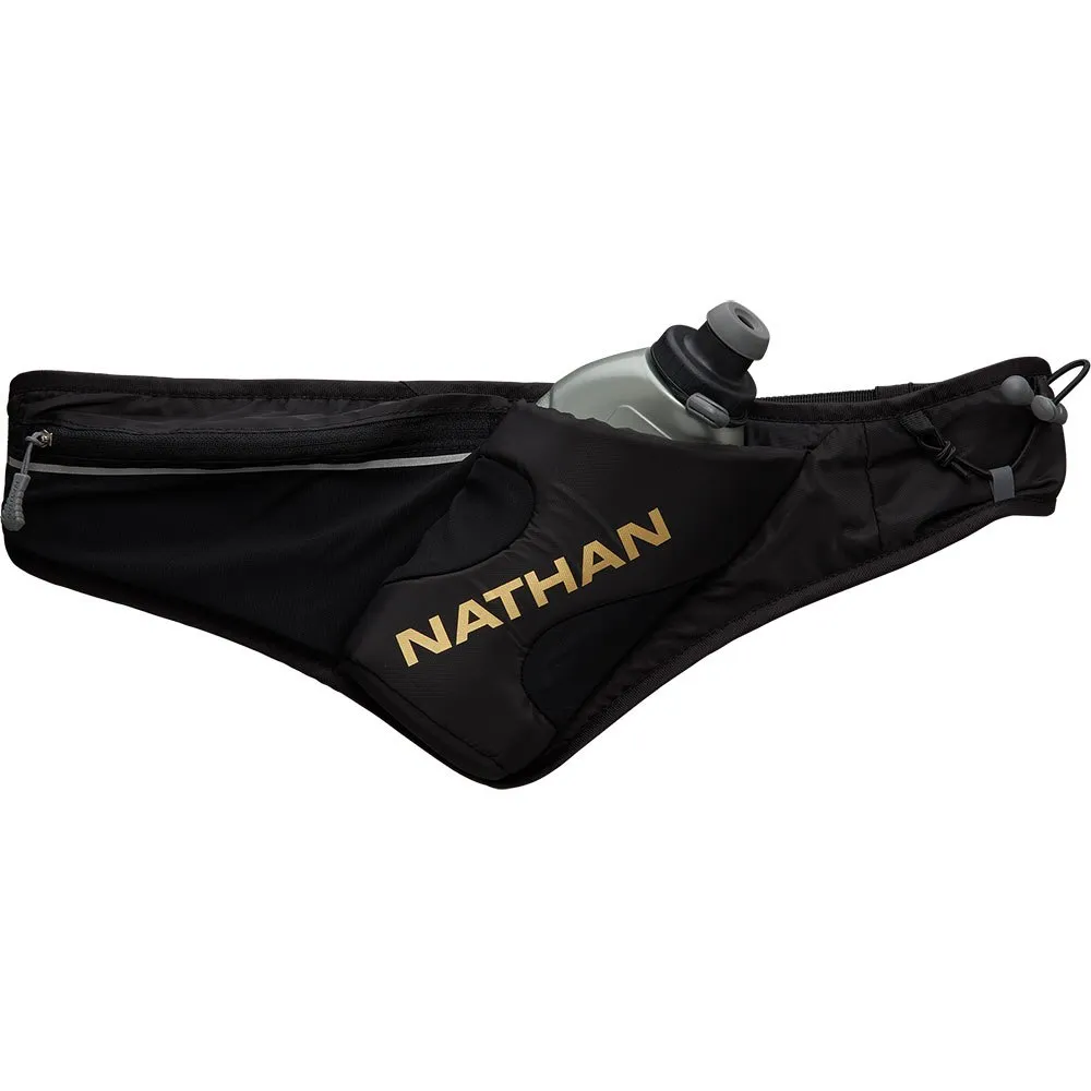 Nathan Peak 535ml Midjeveske, Black / gold