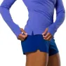 Nathan Rise 2.0 Langarmet T-skjorte female, Baja purple