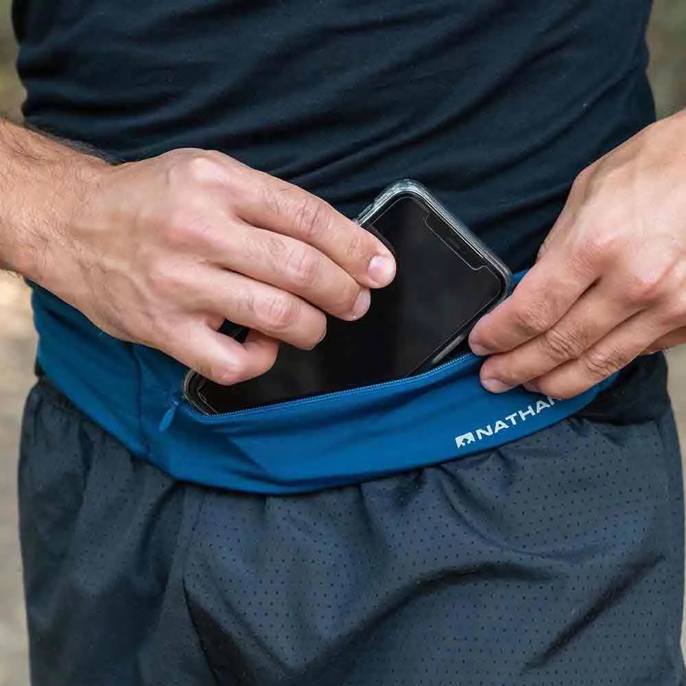 Nathan The Zipster Adjustable Fit Midjeveske, Sailor blue Nathan The Zipster Adjustable Fit Midjeveske, Sailor blue