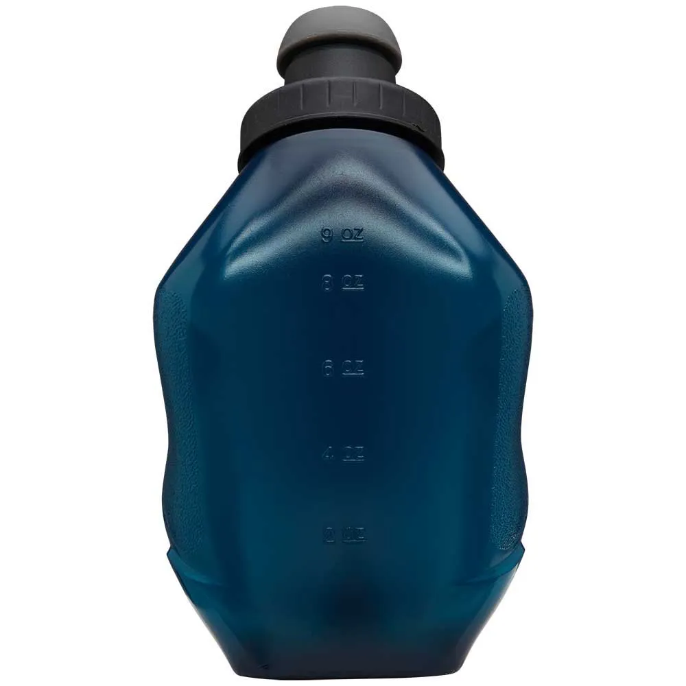 Nathan Trail-mix Plus 2 600ml Midjeveske, Black / reflective silver Nathan Trail-mix Plus 2 600ml Midjeveske, Black / reflective silver