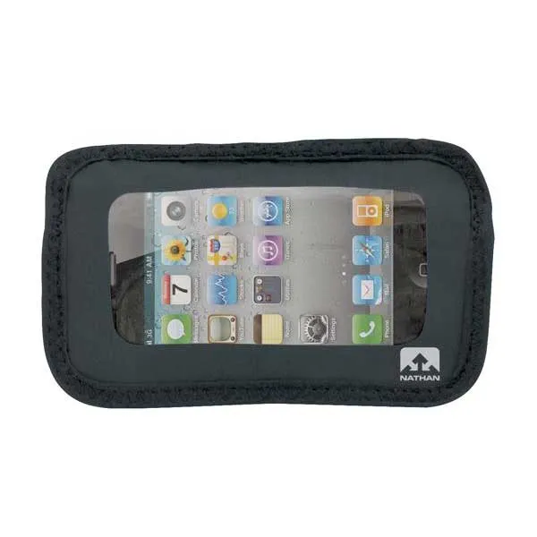 Nathan Værbestandig Telefonlomme unisex, Black, One Size