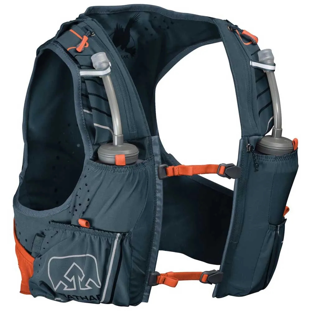 Nathan Vaporkrar 2 4l Hydreringsvest, Dark slate / firecracker, S Nathan Vaporkrar 2 4l Hydreringsvest, Dark slate / firecracker, S