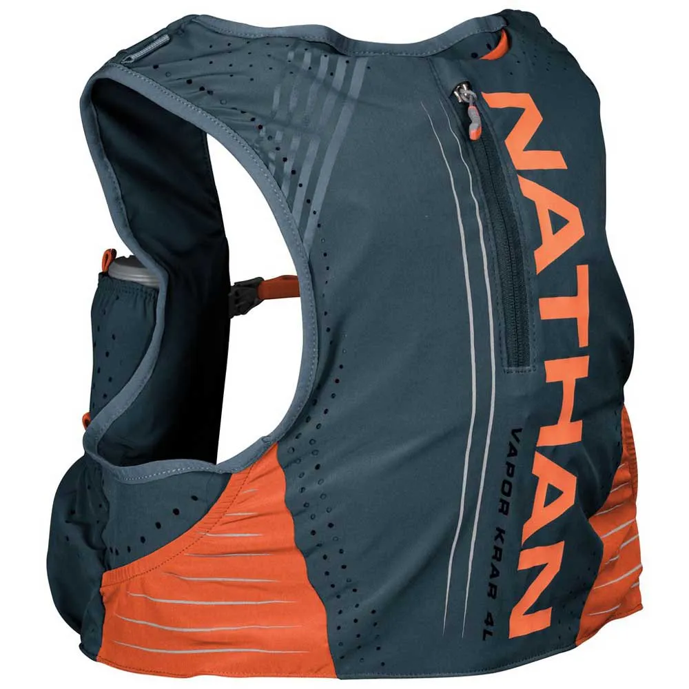 Nathan Vaporkrar 2 4l Hydreringsvest, Dark slate / firecracker, S Nathan Vaporkrar 2 4l Hydreringsvest, Dark slate / firecracker, S