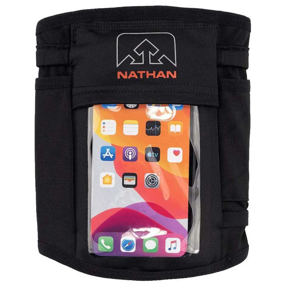Nathan Vista Smartphone Armbånd unisex, Black, S/M