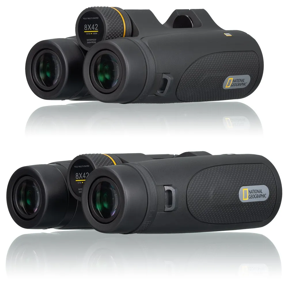 National Geographic 8x42 Kikkerter, Black, One Size National Geographic 8x42 Kikkerter, Black, One Size