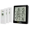 National Geographic 9070200 Termometer Og Hygrometer, Black / white, One Size