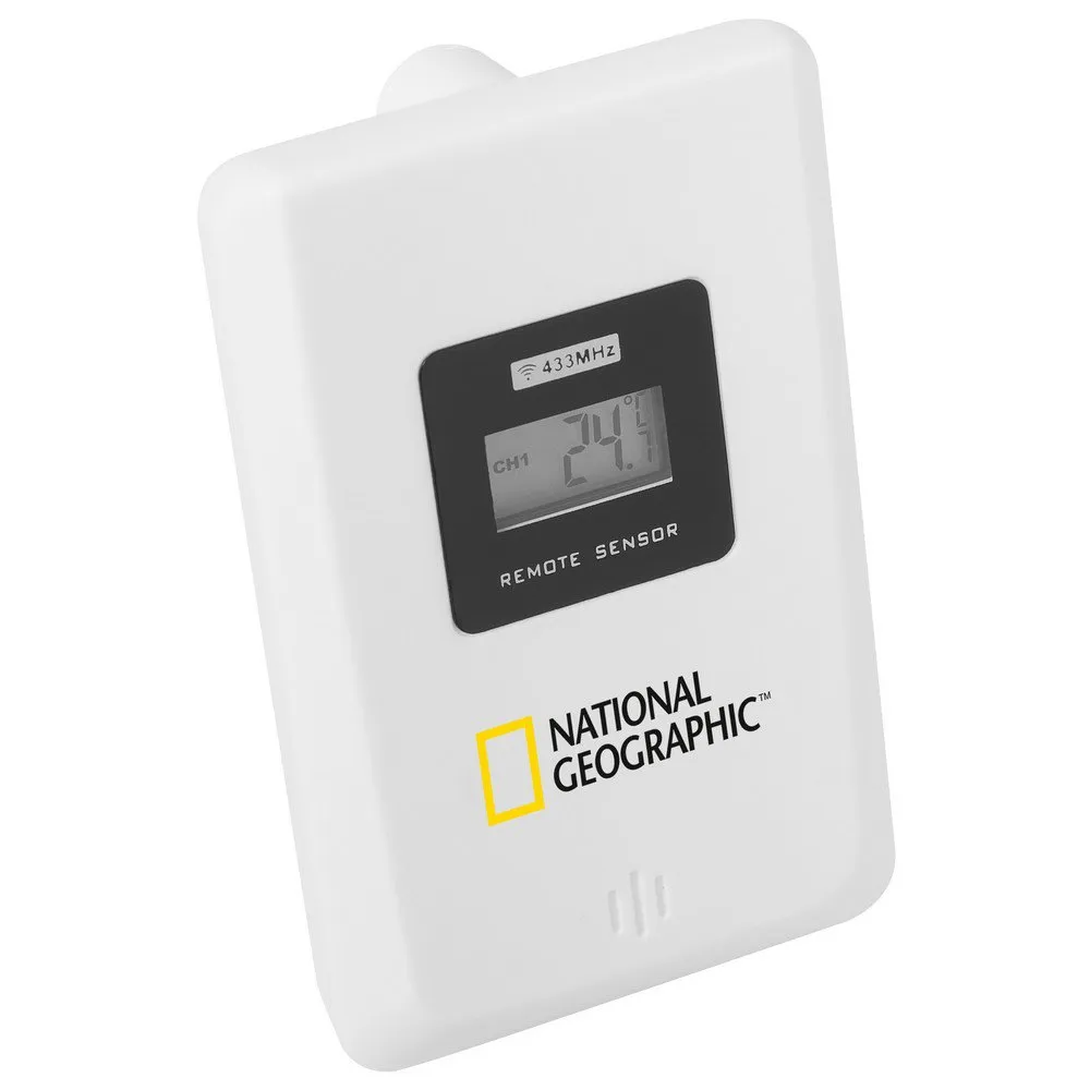 National Geographic 9070300 Værstasjonsdisplay, Black, One Size National Geographic 9070300 Værstasjonsdisplay, Black, One Size