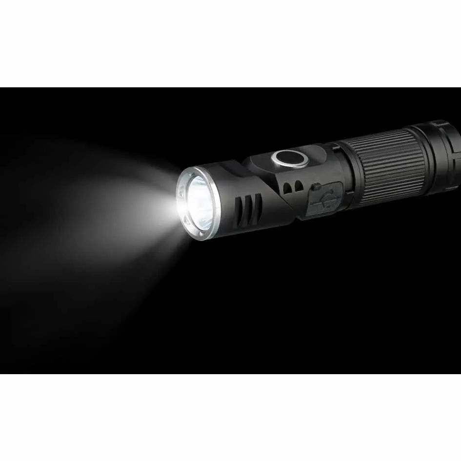 National Geographic 9082500 Oppladbar Led-lommelykt, Black, One Size National Geographic 9082500 Oppladbar Led-lommelykt, Black, One Size