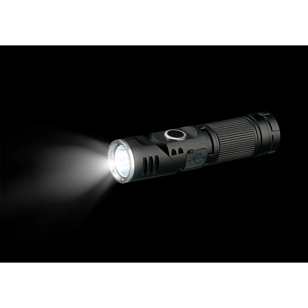 National Geographic 9082500 Oppladbar Led-lommelykt, Black, One Size National Geographic 9082500 Oppladbar Led-lommelykt, Black, One Size