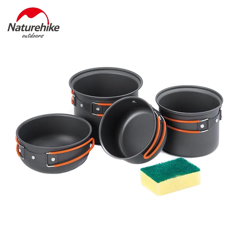 Naturehike Aluminiums Kjelesett