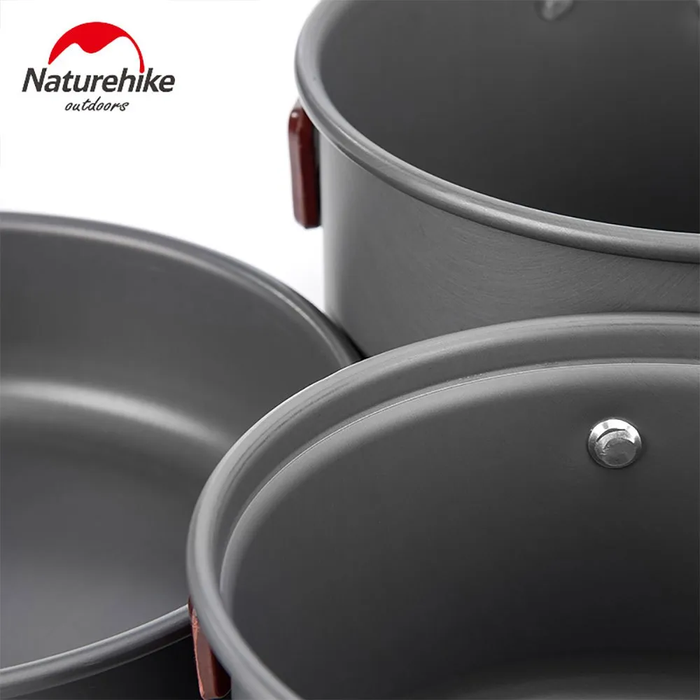 Naturehike Ramsey Kjøkkenutstyrsett, Grey, One Size Naturehike Ramsey Kjøkkenutstyrsett, Grey, One Size