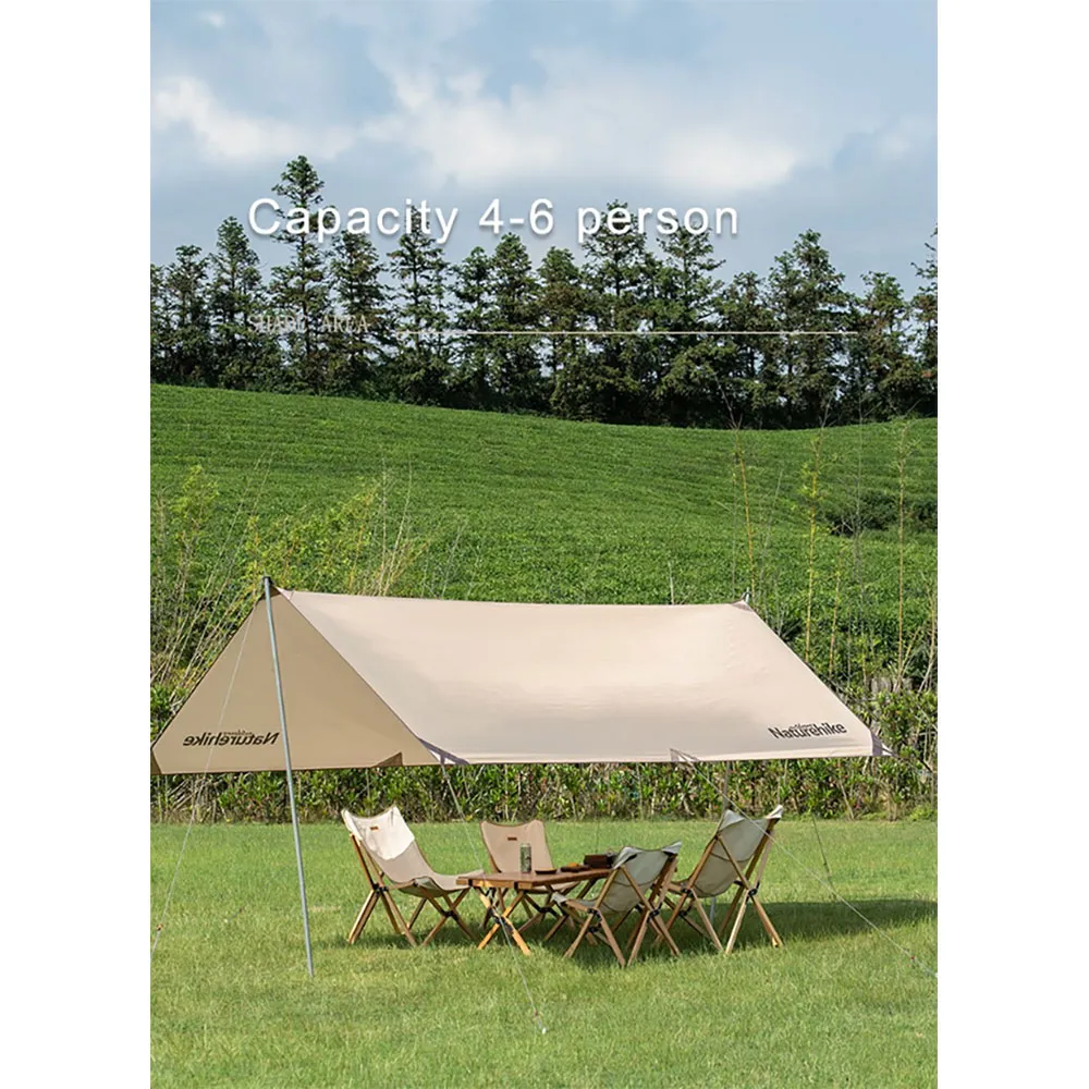 Naturehike Semeru Large Square Telt, Quicksand gold, One Size Naturehike Semeru Large Square Telt, Quicksand gold, One Size