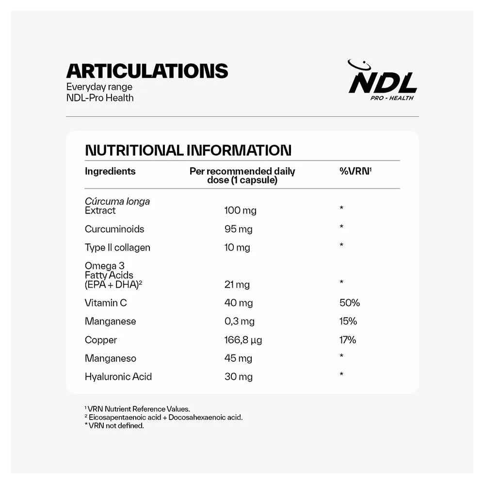Ndl Pro Health Articulations Kapsler 30 Enheter, One size