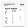 Ndl Pro Health Hydro Energy Gel Boks Med Energigeler Kola 60g 12 Enheter, One size