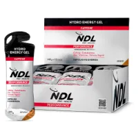 Ndl Pro Health Hydro Energy Gel+caffeine Boks Med Energigeler Mango 60g 12 Enheter Ndl Pro Health Hydro Energy Gel+caffeine Boks Med Energigeler Mango 60g 12 Enheter