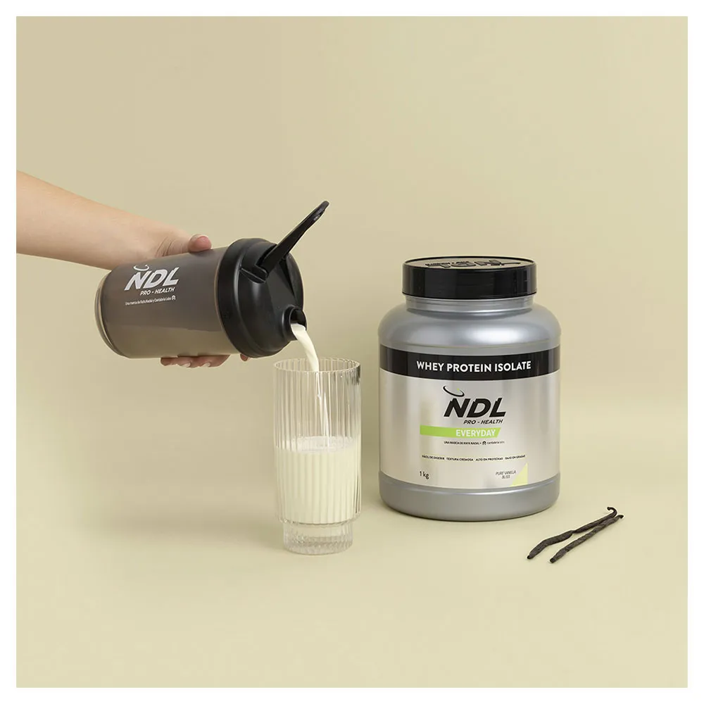Ndl Pro Health Isolate Protein Powder Myseprotein Vanilje 1kg, One size Ndl Pro Health Isolate Protein Powder Myseprotein Vanilje 1kg, One size