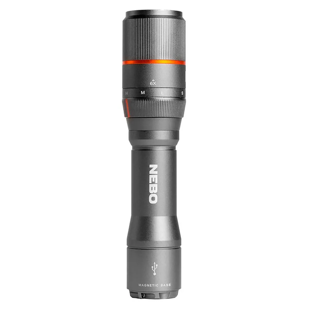 Nebo Tools Davinci™ 1000 Lommelykt, Grey, 1000 Lysstyrker Nebo Tools Davinci™ 1000 Lommelykt, Grey, 1000 Lysstyrker