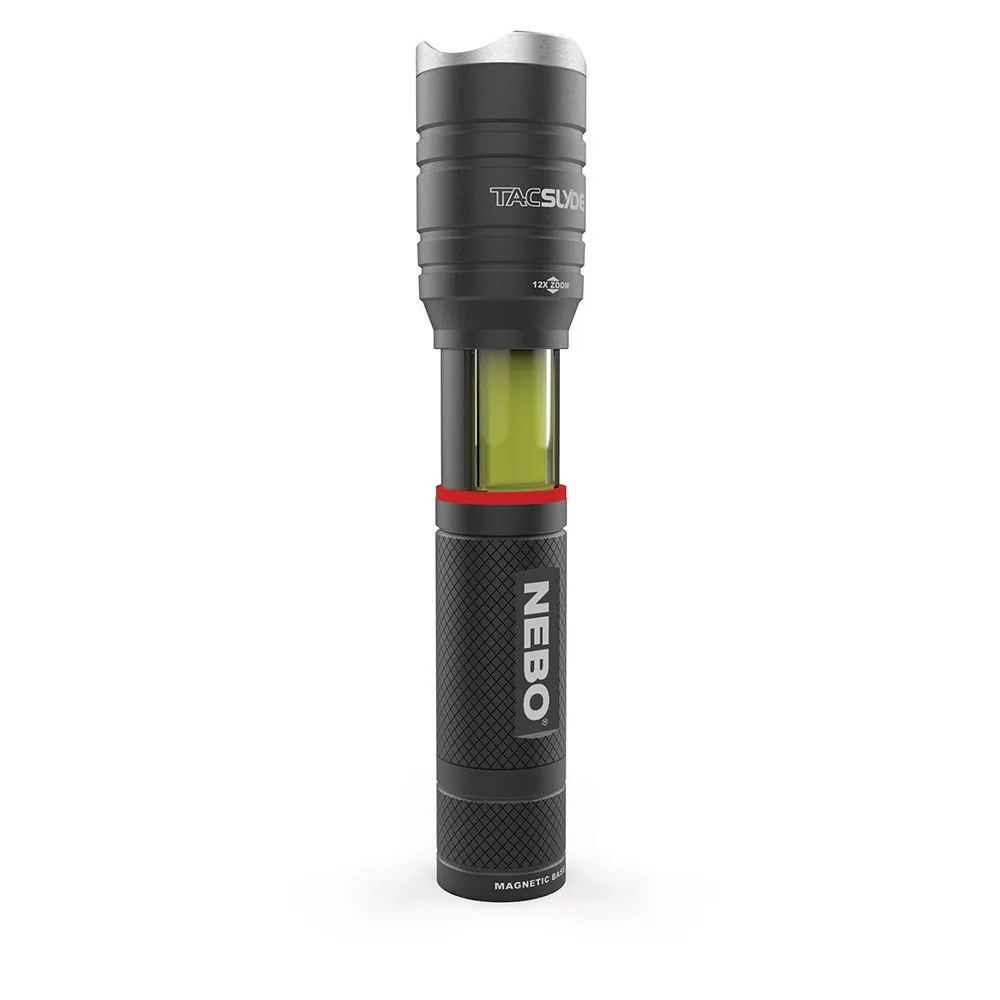 Nebo Tools Tac Slyde Lommelykt, Black, 300 Lysstyrker