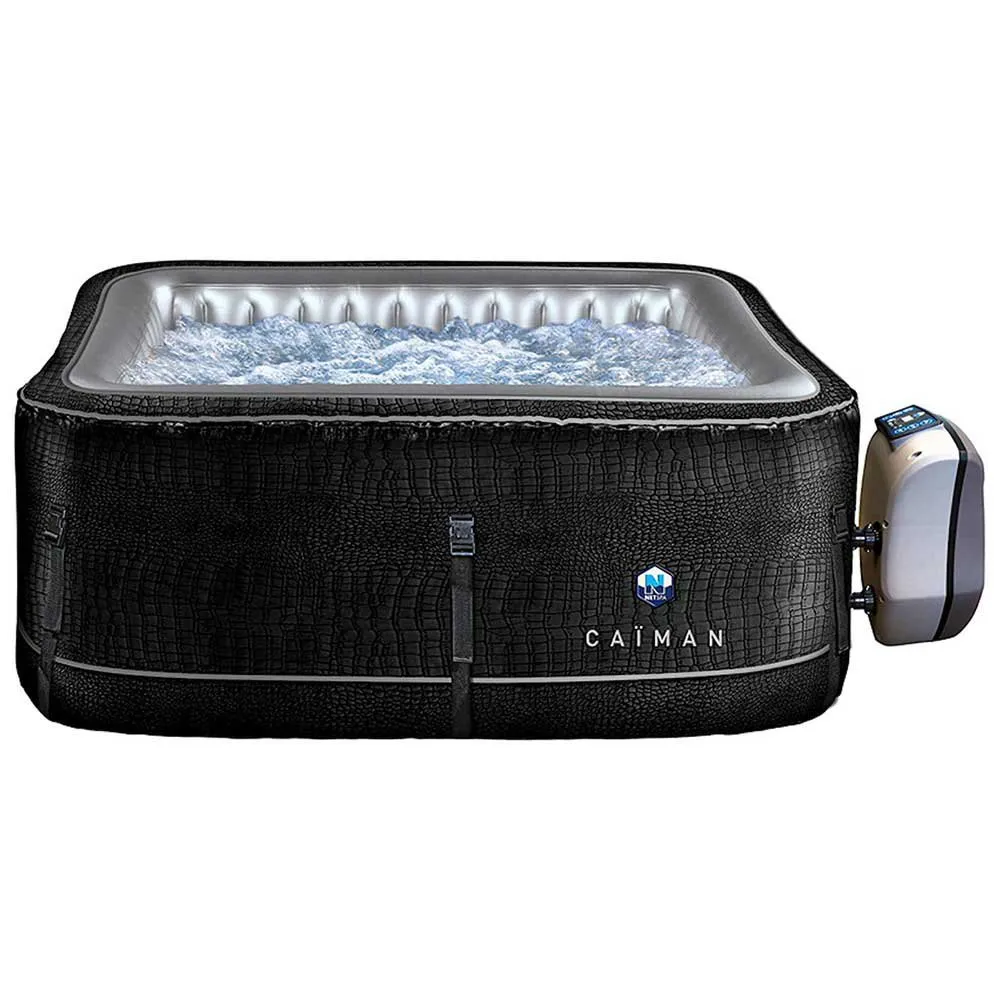 Netspa Caiman 168x70 Cm Oppblåsbart Boblebad unisex, Dark, 710L