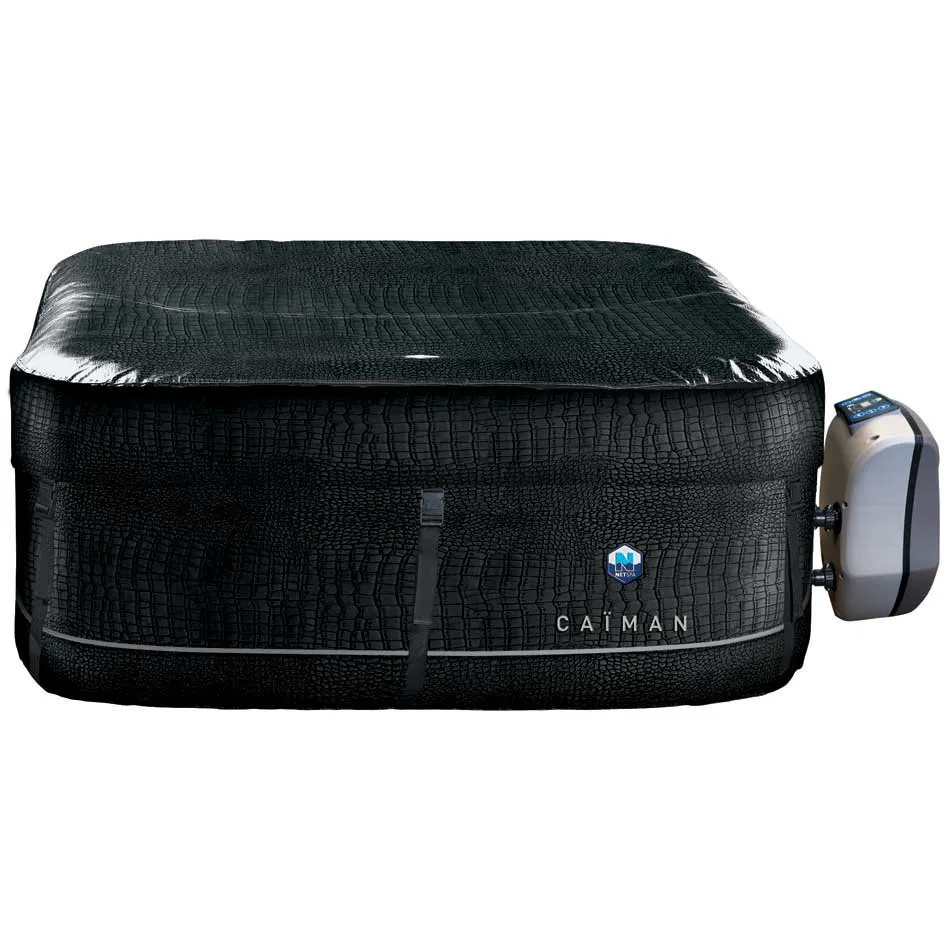 Netspa Caiman 168x70 Cm Oppblåsbart Boblebad unisex, Dark, 710L