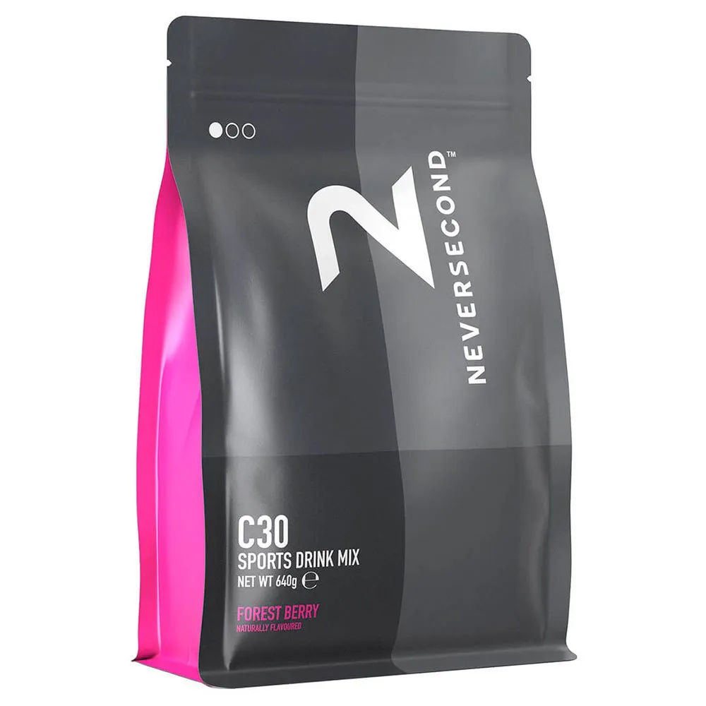 Neversecond C30 Isotonisk Pulverdrikk Skogbær 640g