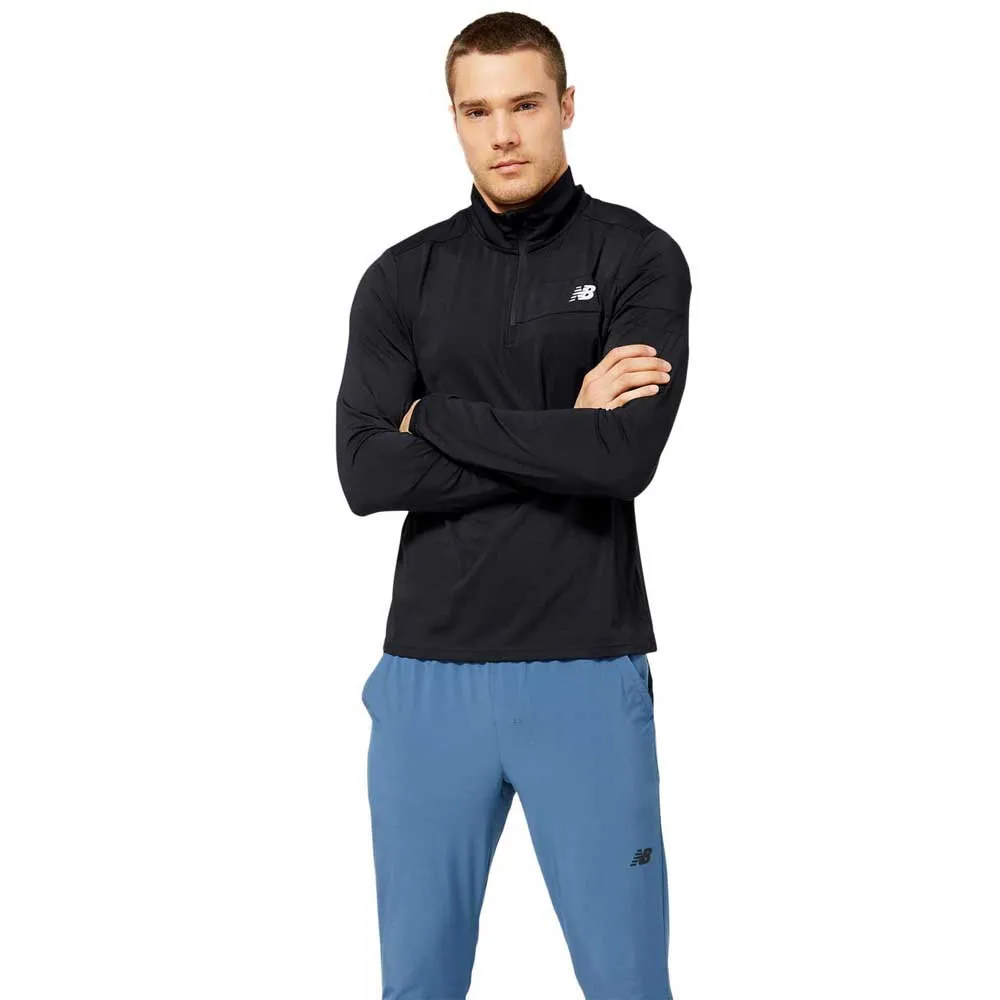 New Balance Accelerate Genser Med Hel Glidelås male, Black New Balance Accelerate Genser Med Hel Glidelås male, Black