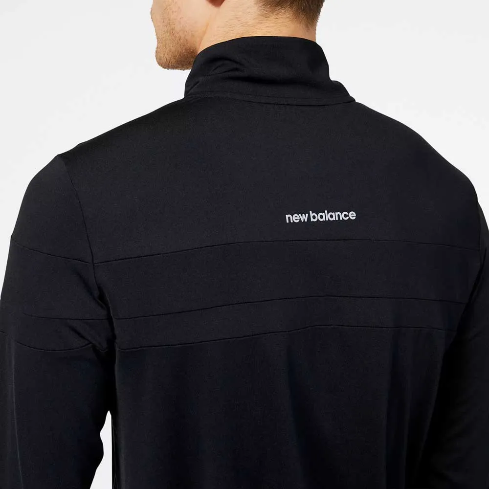 New Balance Accelerate Genser Med Hel Glidelås male, Black New Balance Accelerate Genser Med Hel Glidelås male, Black