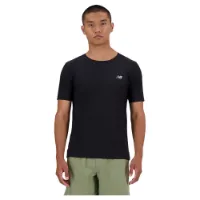 New Balance Athletics Jacquard Kortarmet T-skjorte male