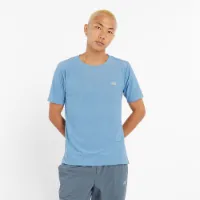 New Balance Athletics Jacquard Kortarmet T-skjorte male