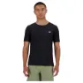 New Balance Athletics Jacquard Kortarmet T-skjorte male
