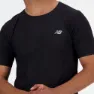 New Balance Athletics Jacquard Kortarmet T-skjorte male