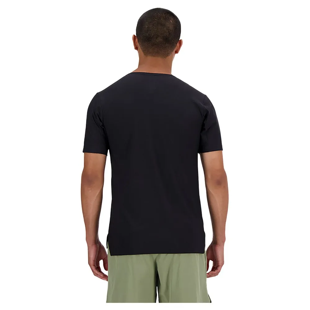 New Balance Athletics Jacquard Kortarmet T-skjorte male New Balance Athletics Jacquard Kortarmet T-skjorte male