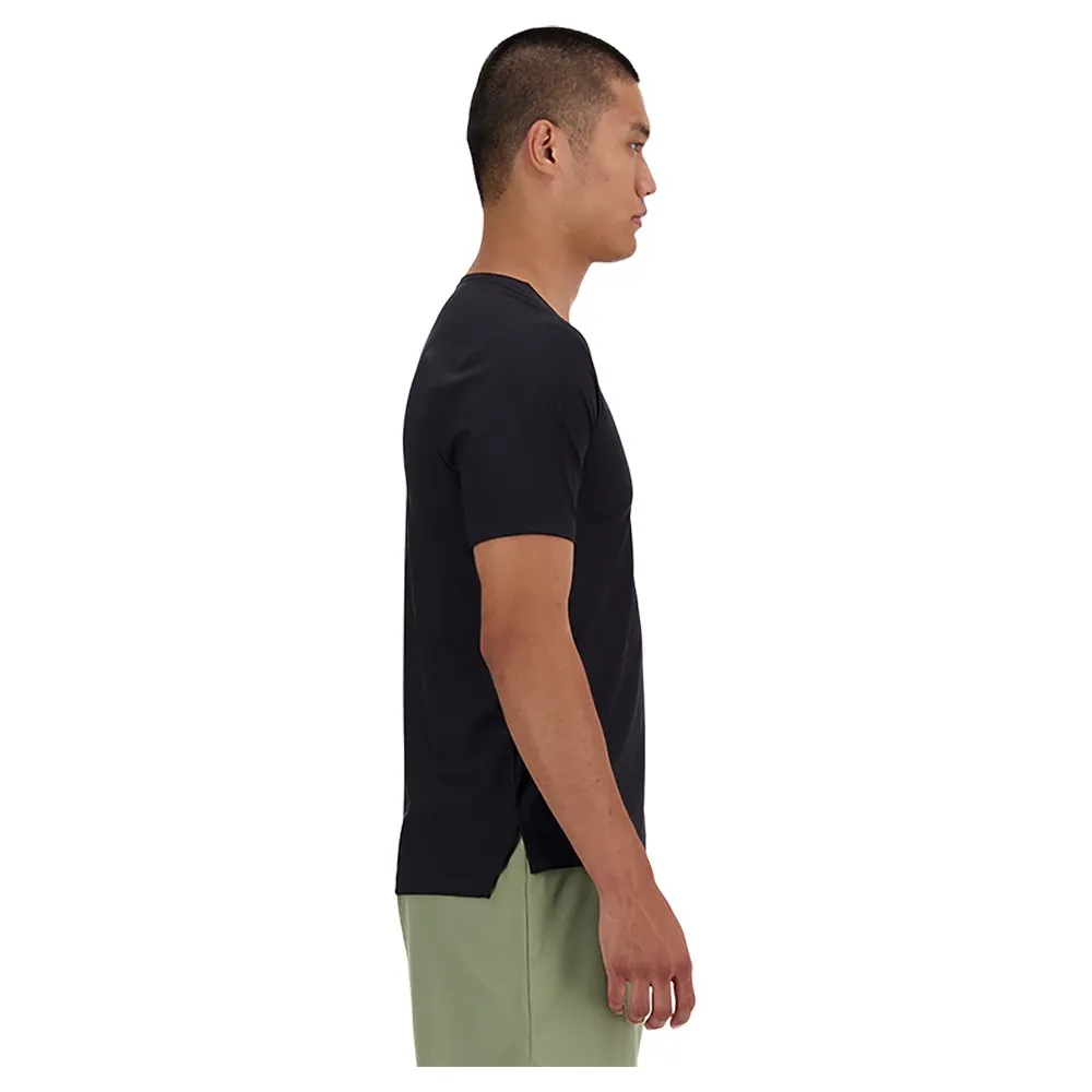 New Balance Athletics Jacquard Kortarmet T-skjorte male New Balance Athletics Jacquard Kortarmet T-skjorte male