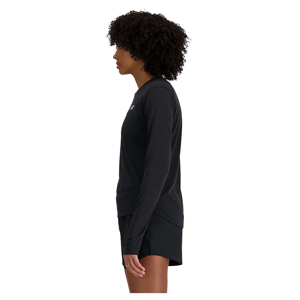 New Balance Athletics Langarmet T-skjorte female