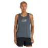 New Balance Athletics Reflective Graphic Ermeløs T-skjorte male