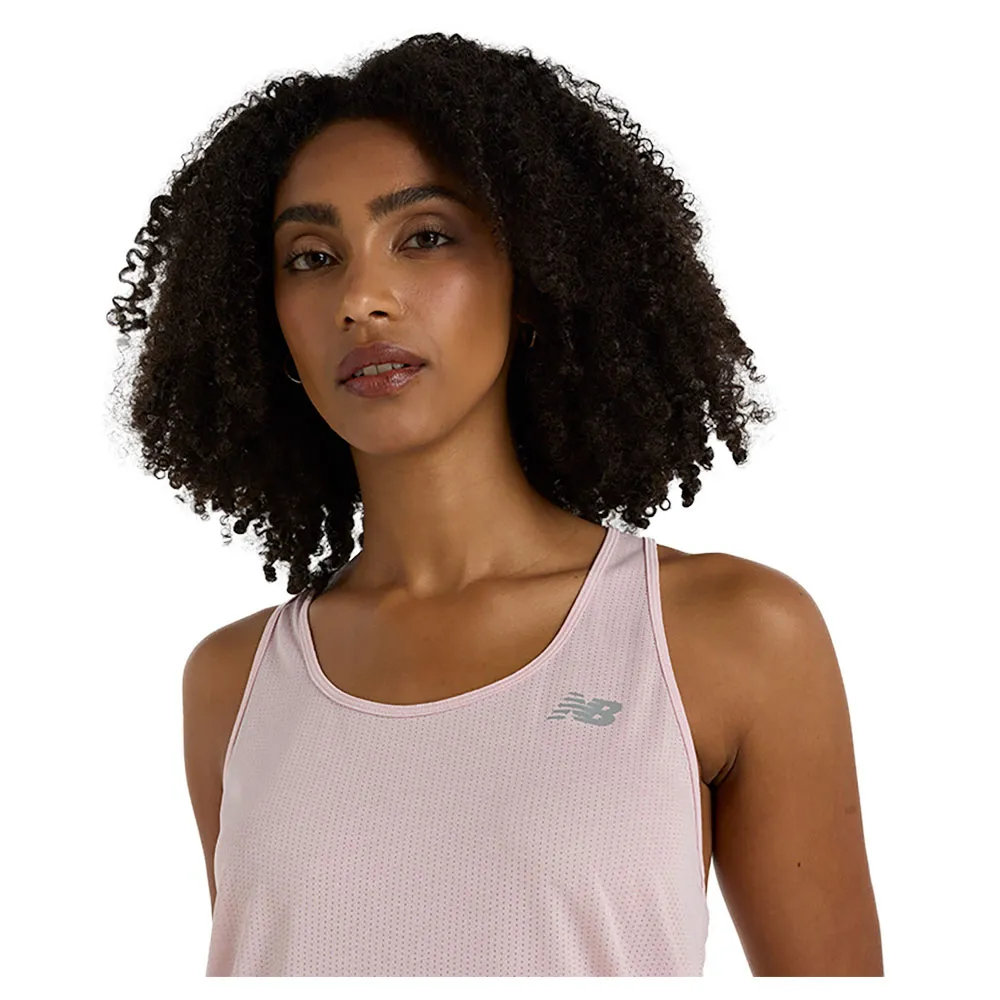 New Balance Athletics Tank Ermeløs T-skjorte female
