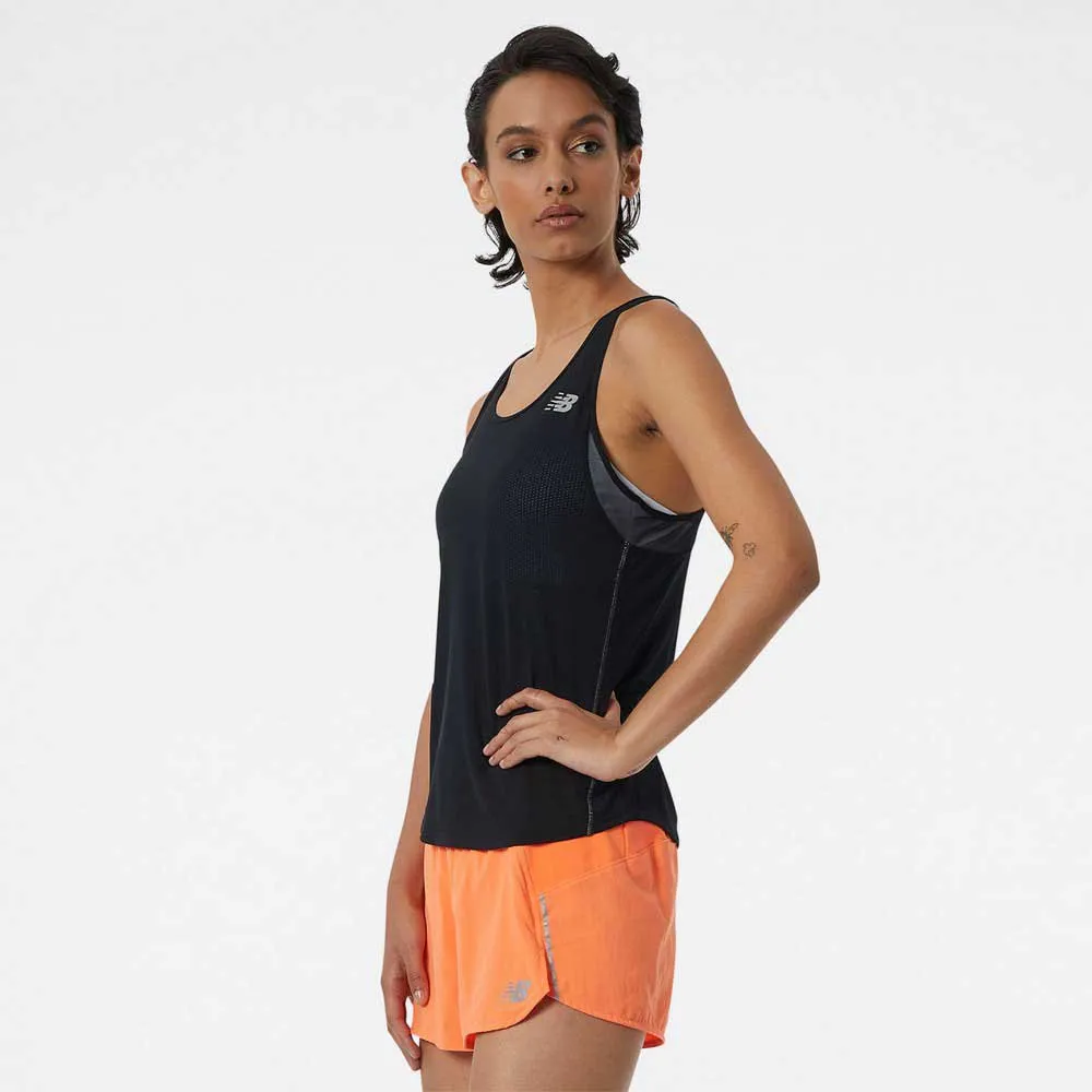 New Balance Impact Run Ermeløs T-skjorte female