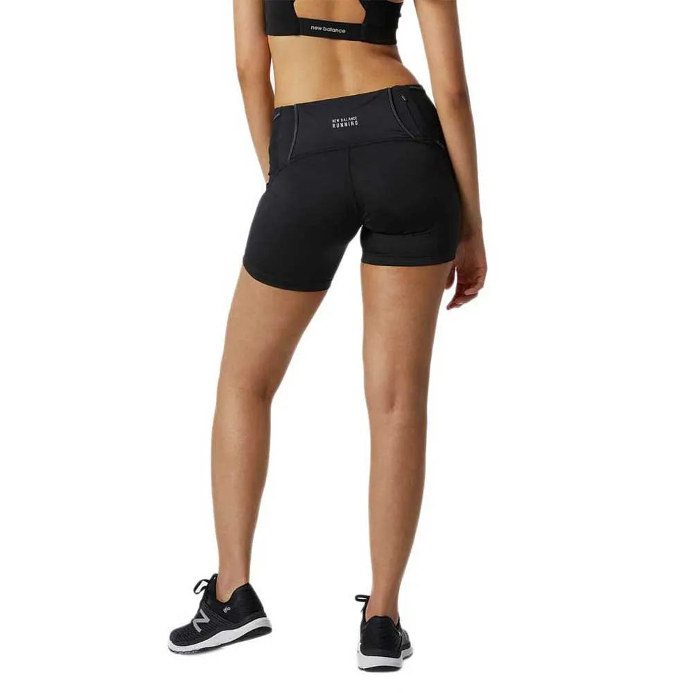 New Balance Impact Run Fitted Shorts female, Black