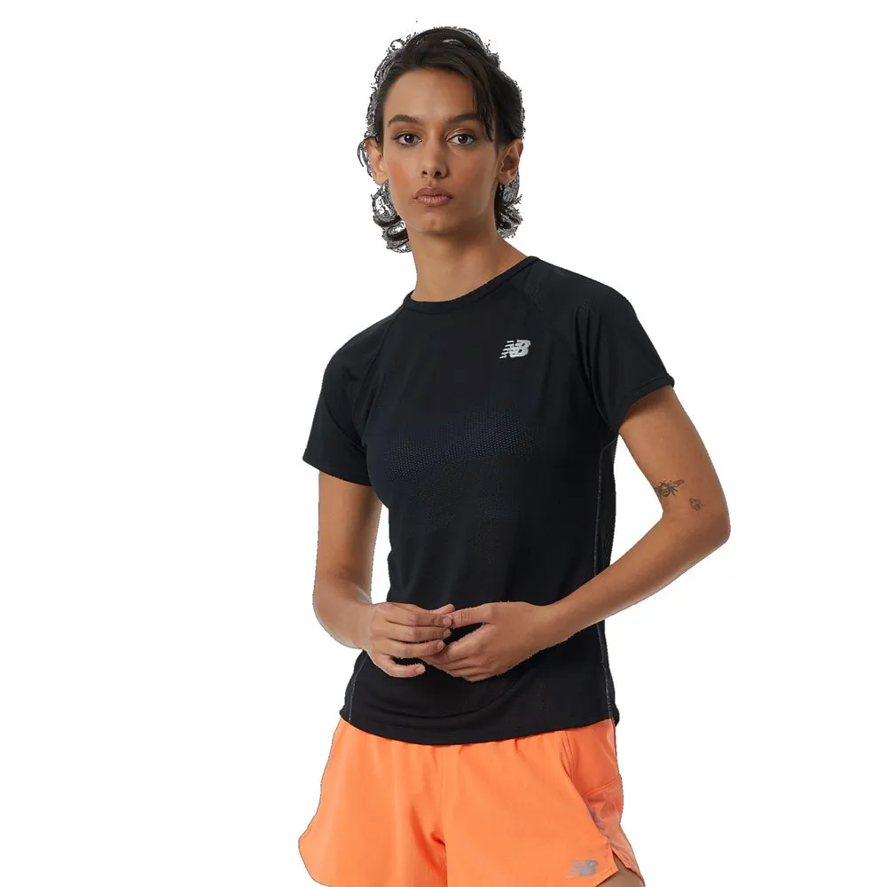 New Balance Impact Run Kortarmet T-skjorte female New Balance Impact Run Kortarmet T-skjorte female