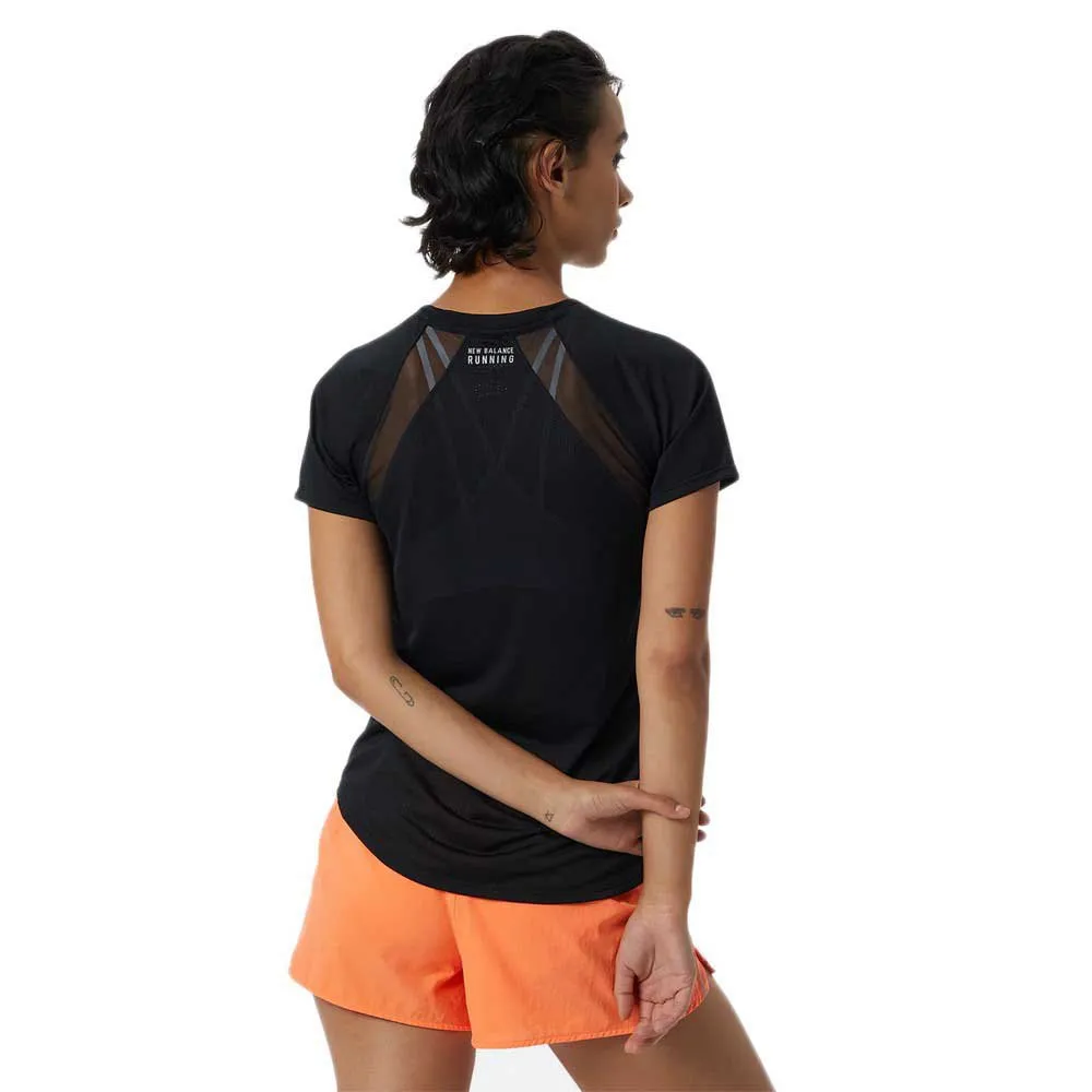 New Balance Impact Run Kortarmet T-skjorte female New Balance Impact Run Kortarmet T-skjorte female