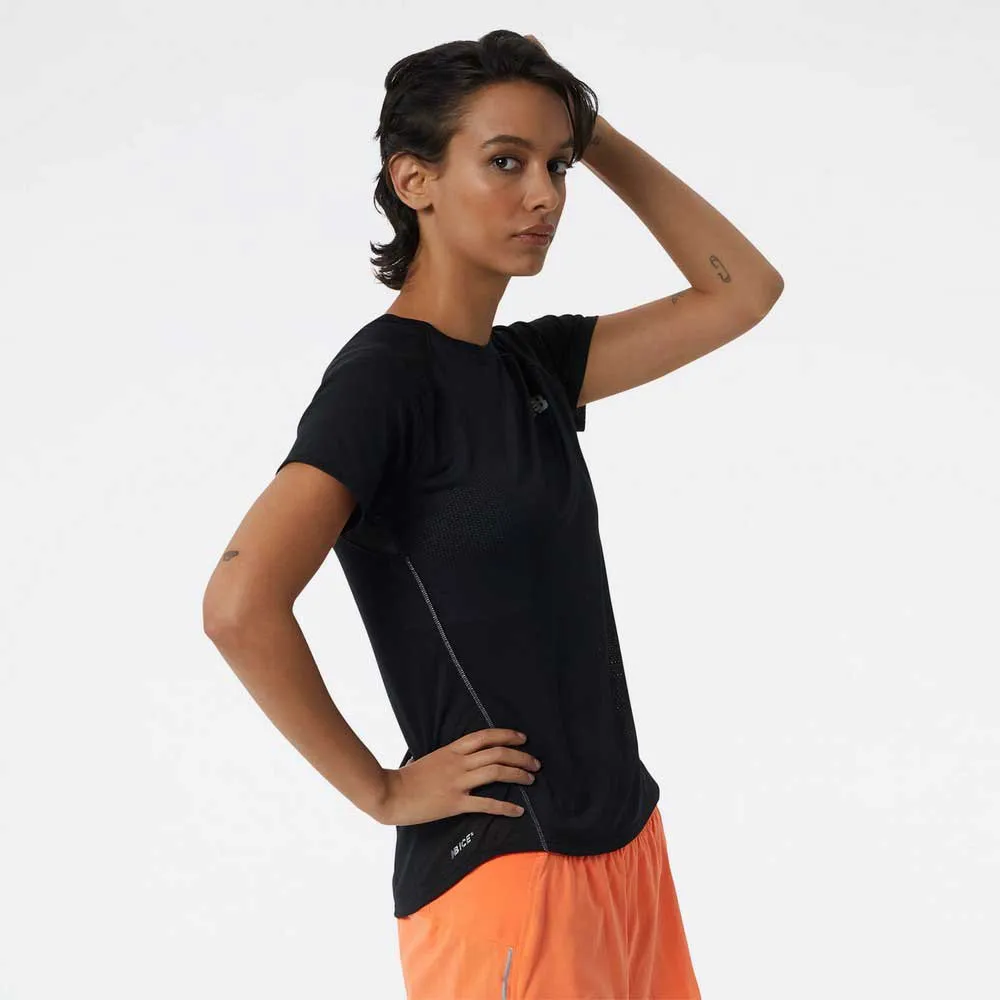 New Balance Impact Run Kortarmet T-skjorte female New Balance Impact Run Kortarmet T-skjorte female