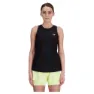 New Balance Jacquard Slim Ermeløs T-skjorte female