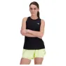 New Balance Jacquard Slim Ermeløs T-skjorte female